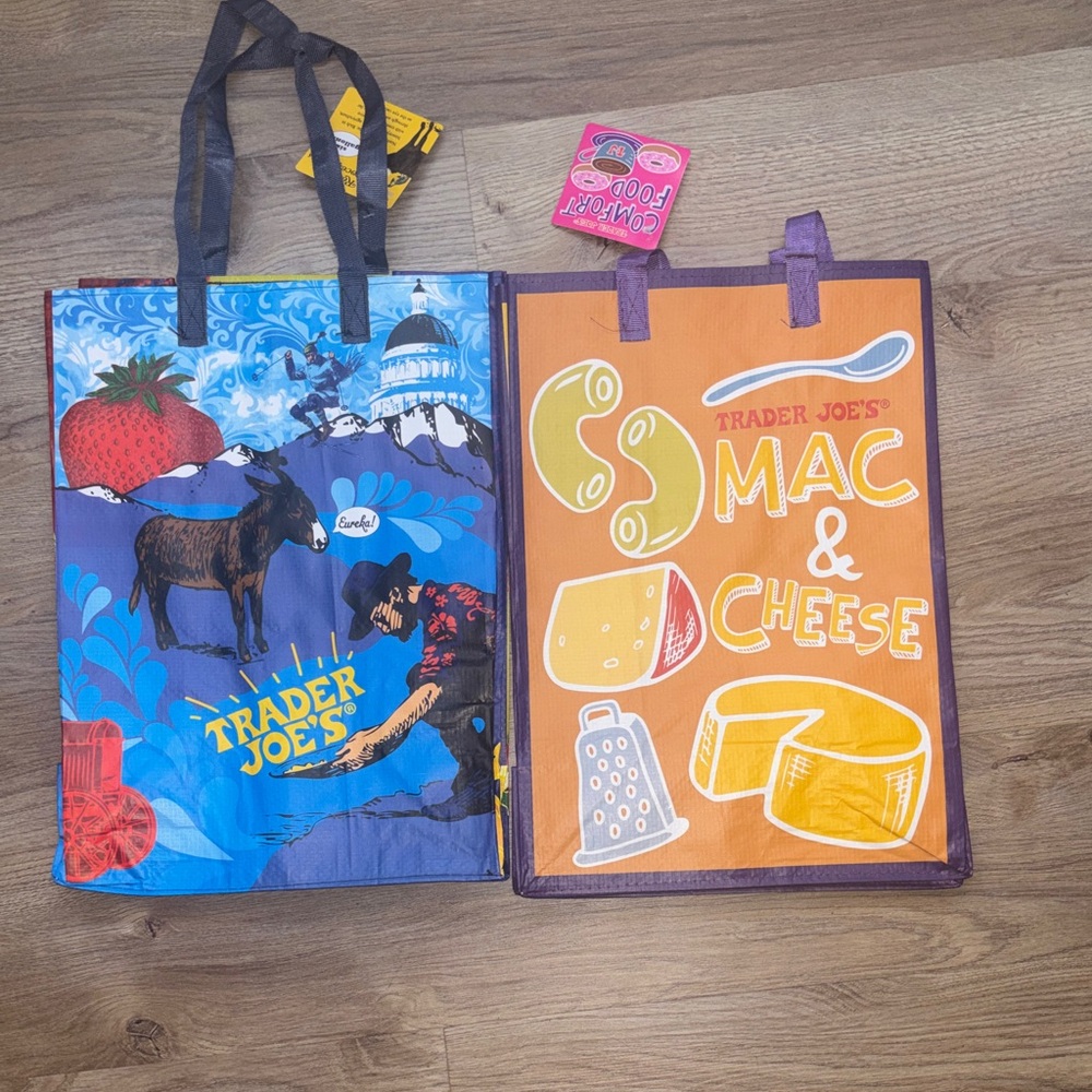Trader Joe's Reusable Tote Bag- 6 gallon Grocery Bags